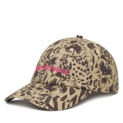 Czapka z daszkiem Juicy Couture. Brązowe czapki i kapelusze damskie Juicy Couture, bez wzorów. Za 89.99 zł.