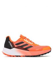 Adidas Buty do biegania Terrex Agravic Flow 2.0 Trail Running Shoes HR1115 Pomarańczowy. Brązowe buty sportowe męskie Adidas, z materiału, bez zapięcia, do biegania. Za 489.99 zł.