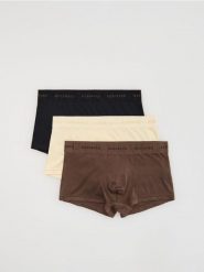 Bokserki Classic z modalem - brązowy. Brązowe bokserki męskie Reserved, l, bez wzorów. Za 69.99 zł.