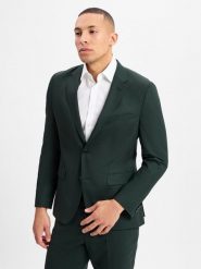BOSS kurtka modułowa - Jasper Mężczyźni Regular Fit Sztuczne włókno zielony, 25. Zielone kurtki męskie Boss, m, bez wzorów, z włókna, eleganckie, bez kaptura. Za 1,599.95 zł.