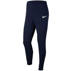 Męskie Spodnie Do Biegania Park 20 Fleece. Niebieskie spodnie sportowe męskie Nike, m, bez wzorów, do biegania. Za 247.99 zł.