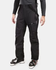 Spodnie męskie typu hardshell Kilpi LAZZARO-M. Czarne spodnie snowboardowe męskie Kilpi, l, bez wzorów, z hardshellu, narciarskie, Dermizax. Za 1,041.73 zł.