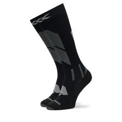 Skarpety narciarskie X-Socks. Czarne skarpety damskie X-Socks, bez wzorów. Za 129.99 zł.