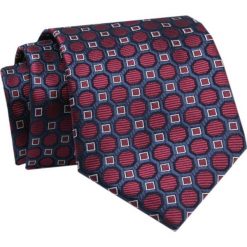 Krawat - ALTIES - Granat i Ciemna Czerwień. Czerwone krawaty i muchy Alties, bez wzorów, z tkaniny, eleganckie. Za 49.00 zł.