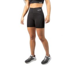 Damskie buty z wysokim stanem na udach Izas Olimpia. Czarne szorty damskie IZAS, bez wzorów, z podwyższonym stanem. Za 182.57 zł.