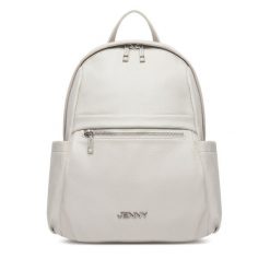Plecak JENNY. Białe plecaki damskie Jenny, bez wzorów. Za 149.99 zł.