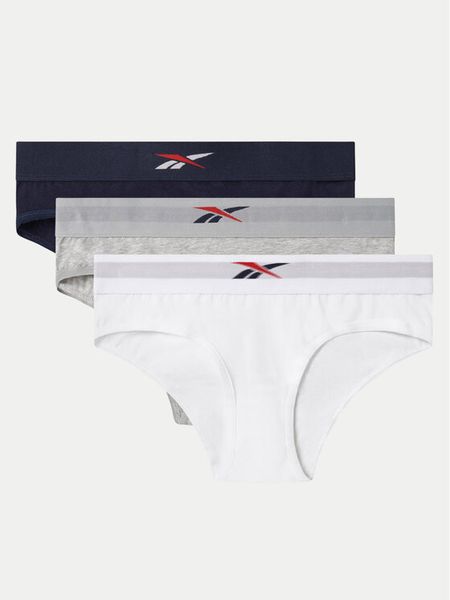Reebok Komplet fig CANDY - AW24 (3-pack) Kolorowy. Figi damskie Reebok, m, bez wzorów, z bawełny. Za 79.99 zł.