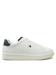 Tommy Hilfiger Sneakersy Low Cut Lace-Up Sneaker T3X9-33848-1355 M Biały. Białe buty sportowe chłopięce Tommy Hilfiger, bez wzorów, ze skóry, bez zapięcia. Za 179.99 zł.