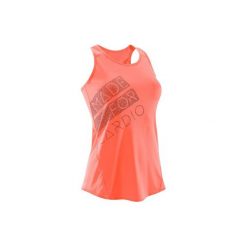 Koszulka fitness cardio 120. Czerwone koszulki sportowe damskie DOMYOS. Za 24.99 zł.