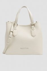 VALENTINO Torebka w kolorze ecru Brixton Shopping. Brązowe torebki do ręki damskie Valentino by Mario Valentino, bez wzorów, eleganckie, bez dodatków. W wyprzedaży za 318.99 zł.