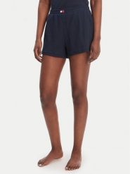 Tommy Hilfiger Szorty piżamowe UW0UW06310 Granatowy. Niebieskie piżamy damskie Tommy Hilfiger, s, bez wzorów, z bawełny, bez ramiączek. Za 139.99 zł.