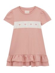 Guess Sukienka codzienna K6RK13 KA6W4 Różowy Regular Fit. Czerwone sukienki dla dziewczynek Guess, z aplikacjami, z bawełny, bez ramiączek. Za 139.99 zł.