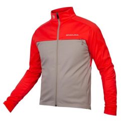 Kurtka z dresu Endura Windchill II. Czerwone kurtki męskie ENDURA, na zimę, m, bez wzorów, z dresówki, bez kaptura. Za 702.00 zł.