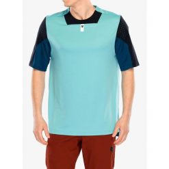 Koszulka męska Fox Defend SS Jersey. Zielone koszulki sportowe męskie FOX, m, bez wzorów, z jersey, bez kołnierzyka, bez ramiączek, rowerowe. Za 224.99 zł.