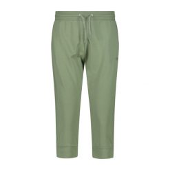 Spodnie dresowe 3/4 damskie CMP. Zielone spodnie dresowe damskie CMP, uniwersalny, bez wzorów, z dresówki. Za 175.50 zł.