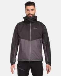 Męska kurtka hardshell Kilpi HURRICANE-M. Czarne kurtki męskie Kilpi, l, bez wzorów, z hardshellu, z kapturem. Za 731.89 zł.