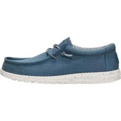 HeyDude Męskie Mokasyny Wally Stretch Canvas. Białe mokasyny męskie Hey dude, z materiału. Za 299.00 zł.