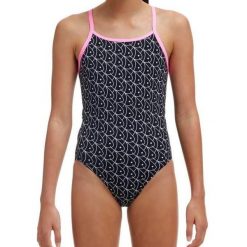 Strój kąpielowy jednoczęściowy FUNKITA Summer Fish - dziewczęcy. Czarne stroje kąpielowe dla dziewczynek FUNKITA, bez wzorów. Za 159.00 zł.