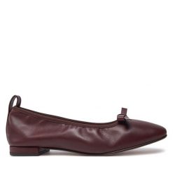 Baleriny ALOHAS. Brązowe baleriny damskie ALOHAS, bez wzorów, bez obcasa. Za 379.99 zł.