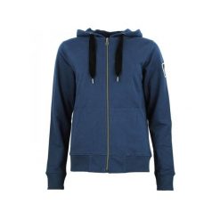 Damska bawełniana bluza rozpinana na całej długości Peak Mountain French Terry. Niebieskie bluzy damskie Peak Mountain, bez wzorów, z bawełny, bez kaptura. W wyprzedaży za 235.00 zł.