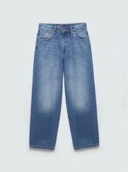 Jeansy chłopięce loose niebieskie sammy 439. Niebieskie jeansy dla chłopców Big Star, z denimu, klasyczne. Za 179.99 zł.