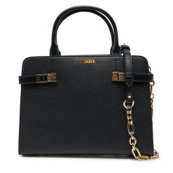 Torebka Steve Madden. Czarne torebki do ręki damskie Steve Madden, bez wzorów, klasyczne, bez dodatków. Za 379.99 zł.