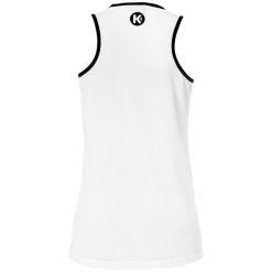 Damska koszulka typu tank top Kempa Player. Białe koszulki sportowe damskie Kempa, m, bez wzorów, bez kołnierzyka, bez ramiączek, do koszykówki. Za 122.50 zł.