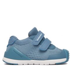 Sneakersy Biomecanics. Niebieskie trampki i tenisówki chłopięce Biomecanics, bez wzorów, bez zapięcia. Za 219.99 zł.