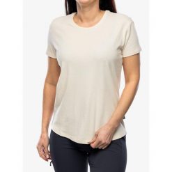 Koszulka bawełniana damska Royal Robbins Basecamp Tee. Brązowe koszulki sportowe damskie ROYAL ROBBINS, bez wzorów, z bawełny, bez kołnierzyka, bez ramiączek. Za 218.99 zł.