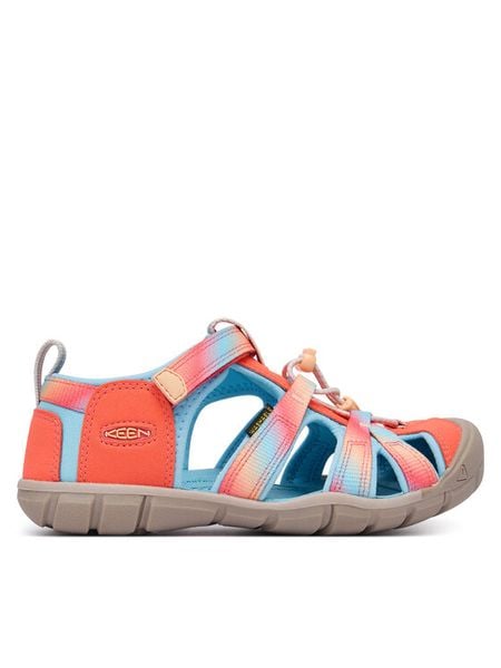 Keen Sandały Seacamp II CNX 1032165 Różowy. Czerwone sandały dziewczęce Keen, bez zapięcia. Za 299.99 zł.