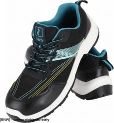 Reis Półbuty bezpieczne SCALA męskie tkanina Oxford mikrofibra podnosek stalowy wkładka podeszwa antypoślizgowa olejoodporna antyelektrostatyczna BRSC. Szare półbuty na co dzień męskie Reis, z mikrofibry, bez zapięcia. Za 162.97 zł.