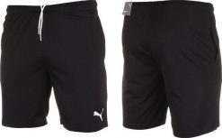Puma Spodenki męskie Puma teamRISE Training Shorts czarne 657336 03 XL. Czarne krótkie spodenki sportowe męskie Puma, m, bez wzorów. Za 90.53 zł.