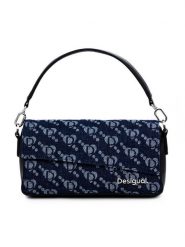 Desigual Torebka Phuket 24WAXA15 Granatowy. Niebieskie torebki do ręki damskie Desigual, bez wzorów, z materiału, bez dodatków. Za 199.99 zł.