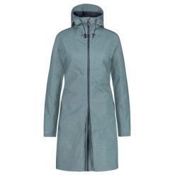 Seq 10k Rain Jacket Women Steel Blue. Niebieskie kurtki damskie AGU, bez wzorów, rowerowe. Za 729.00 zł.