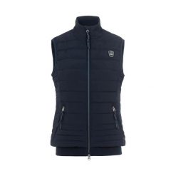 Damska kurtka bez rękawów Cavallo Bay. Czarne kurtki damskie CAVALLO, bez wzorów, z puchu, bez kaptura. Za 421.50 zł.