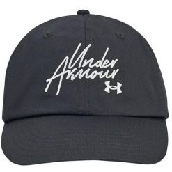 Czapka Z Daszkiem Ulubione. Czarne czapki i kapelusze damskie Under Armour, bez wzorów. Za 115.99 zł.