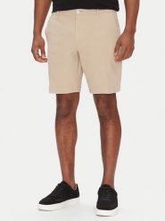 BOSS Szorty materiałowe H-Slice-Shorts1 50543951 Beżowy Slim Fit. Brązowe szorty męskie Boss, m, bez wzorów, z bawełny. Za 369.99 zł.