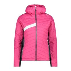 Ultralekka kurtka damska CMP. Brązowe kurtki damskie CMP, na zimę, s, bez wzorów, z materiału, z kapturem, trekkingowe, primaloft. Za 515.40 zł.