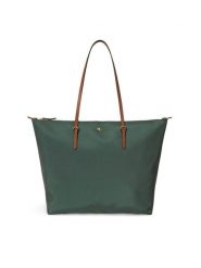 LAUREN RALPH LAUREN Torebka 431950007017 Zielony. Zielone torebki do ręki damskie Lauren Ralph Lauren, bez wzorów, z materiału, bez dodatków. Za 799.99 zł.