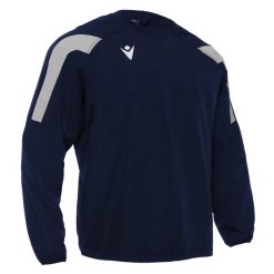 Bluza Macron Tourmaline. Niebieskie bluzy sportowe męskie Macron, l, bez wzorów, z bawełny, bez kaptura. Za 323.50 zł.