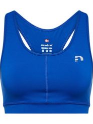 Biustonosz dla kobiet Newline core athletic. Niebieskie biustonosze Newline, bez wzorów, z dżerseju. Za 252.50 zł.