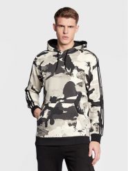 Adidas Bluza Camo Series HK2805 Szary Regular Fit. Szare bluzy męskie Adidas, m, bez wzorów, z bawełny, bez kaptura. Za 209.99 zł.