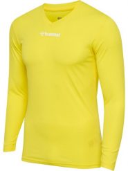 Koszulka z długim rękawem Hummel BL Essential. Czerwone t-shirty damskie Hummel, l, bez wzorów, z materiału, klasyczne, bez kołnierzyka. Za 134.50 zł.