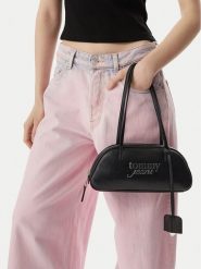 Tommy Jeans Torebka Tjw Bold Shoulder Bag AW0AW18787 Czarny. Czarne torebki do ręki damskie Tommy Jeans, bez wzorów, z jeansu, bez dodatków. Za 449.99 zł.