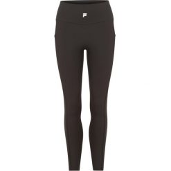 Damskie legginsy z wysoką talią 7/8 Fila Raga. Czarne legginsy damskie Fila, l, bez wzorów, z materiału, z podwyższonym stanem, do biegania. Za 231.03 zł.