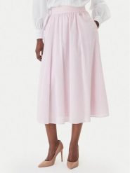 JOOP! Spódnica midi Sedef 30102096 Różowy Regular Fit. Czerwone spódnice damskie JOOP!, bez wzorów, z bawełny, midi. Za 949.99 zł.