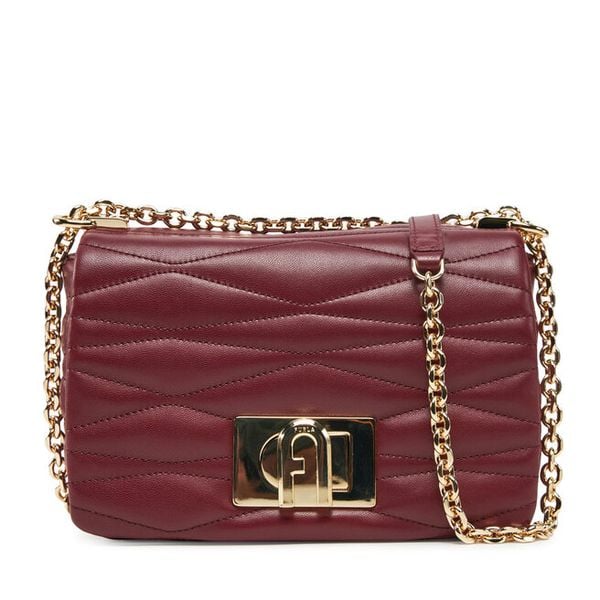 Torebka Furla. Czerwone torebki do ręki damskie Furla, bez wzorów, wizytowe, bez dodatków. Za 1,279.00 zł.