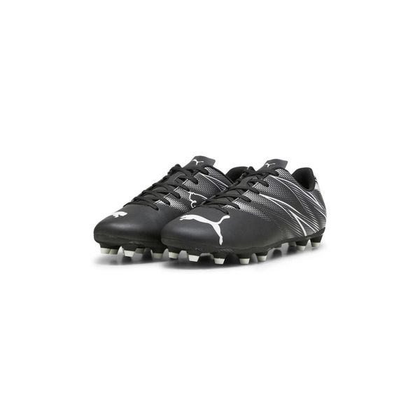 Buty piłkarskie Puma Attacanto FG/AG. Czarne buty sportowe męskie Puma, bez zapięcia, do piłki nożnej. Za 317.50 zł.