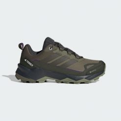 Buty Terrex Skychaser AX5 GORE-TEX Hiking. Brązowe trekkingi damskie Adidas, wspinaczkowe, gore-tex. Za 529.00 zł.