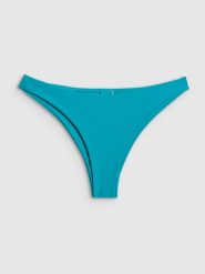 4F Dół od bikini damski - turkusowy XS. Niebieskie bikini damskie 4f, na lato, s, bez wzorów. Za 49.99 zł.